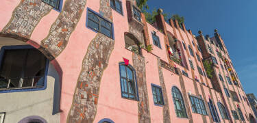 Discover Magdeburg’s colourful Green Citadel, one of the city’s most distinctive buildings, designed by Friedensreich Hundertwasser.