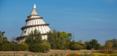 Explore the beautiful gardens and walking paths of Elbauenpark, and visit the famous Millennium Tower.