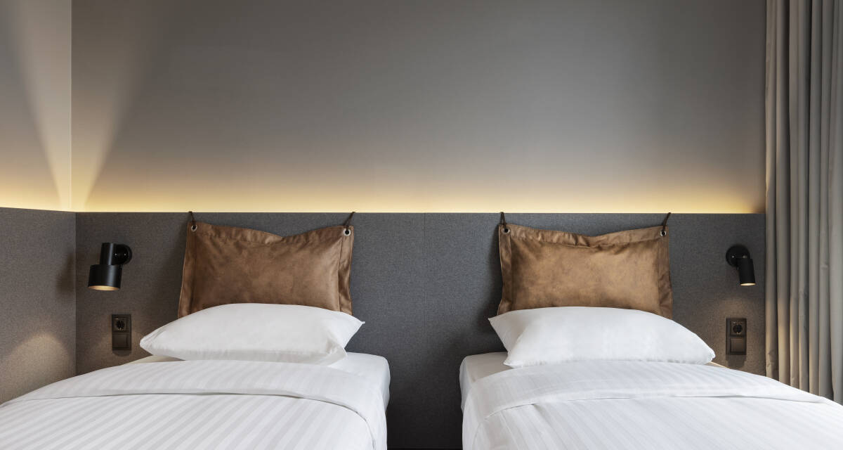Twin Bed Doppelzimmer