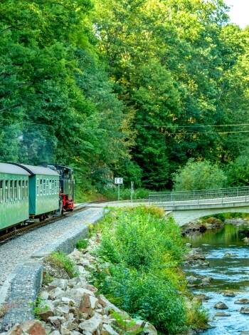 Attraktioner som Erzgebirgische Aussichtsbahn och lokala järnvägsmuseer erbjuder minnesvärda upplevelser.