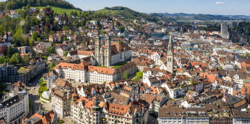 Einstein St.Gallen puts the UNESCO-listed Abbey District and St. Gallen's historic center right on your doorstep.