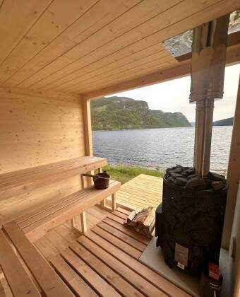 Entspannen Sie in der Sauna nach einem langen Tag voller Natur- und Bergerlebnisse.