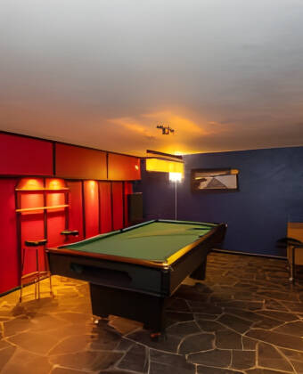 Spend free time with recreational activities including billiards and mini golf.