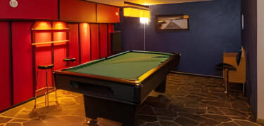 Spend free time with recreational activities including billiards and mini golf.