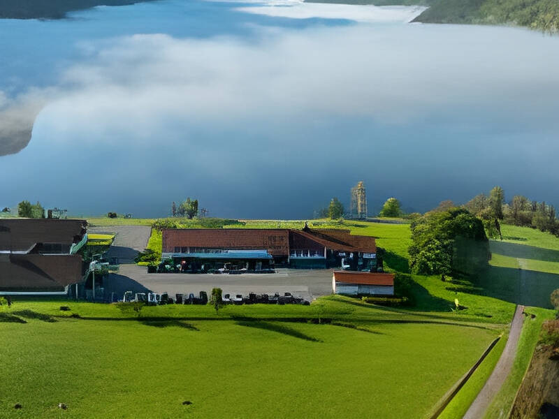 Njut av enastående panoramautsikt över Sirdalsvatnets lugna vatten.