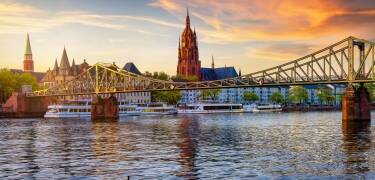 See Frankfurt from the water on a scenic cruise along the Main River.