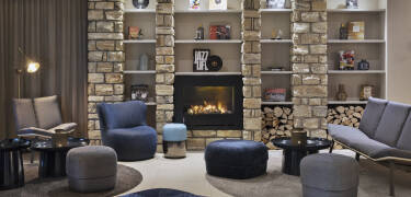 Modern interiors and a cozy atmosphere make you feel at home from the moment you arrive.
