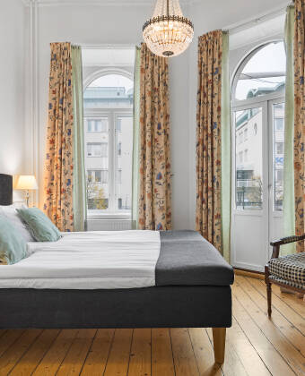 Die 38 Zimmer des Hotels sind individuell eingerichtet und geben jedem einen eigenen Charakter.