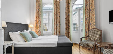 Die 38 Zimmer des Hotels sind individuell eingerichtet und geben jedem einen eigenen Charakter.