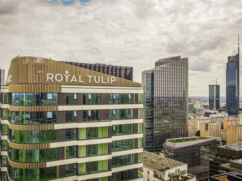 Stay in Warsaw's vibrant Wola district, only 10 minutes from the city centre.