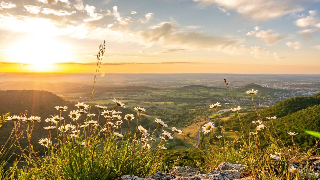 You can find spectacular scenery and excellent walking and cycling trails in the Swabian Alb.