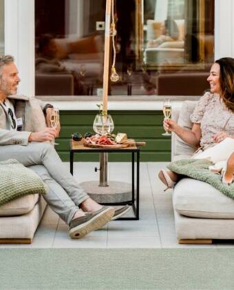 The peaceful setting and cosy surroundings make it easy to slow down and spend quality time together.