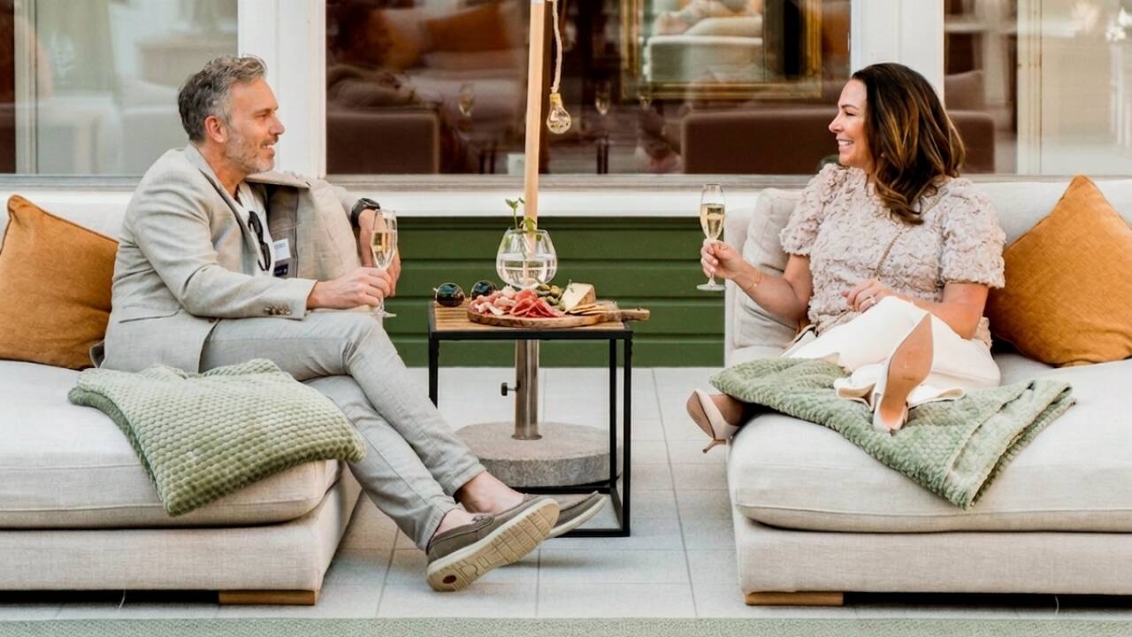 The peaceful setting and cosy surroundings make it easy to slow down and spend quality time together.