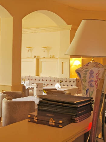 Enjoy dinner in the bright restaurant, which serves both Polish and international cuisine.