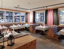 In the evening you can dine in the hotel's traditional restaurant and enjoy a drink in the bar