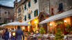 The Italian atmosphere is very special and must be experienced in the streets of Montecatini Terme.