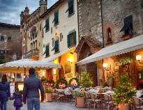 Italien hat ein speziellen Charme und Sie können es auf den Straßen von Montecatini Terme erleben