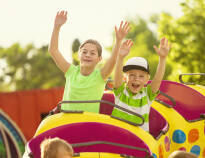 Take the whole family to Djurs Sommerland, just 25 minutes' drive from Kysthotellet
