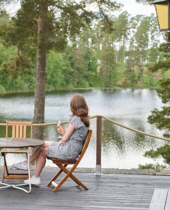 Stay beside Lake Mullsjön and enjoy peaceful surroundings and fresh air.