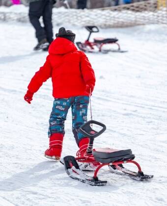 Om vintrarna kan hela familjen roa sig i skidområdet, Mullsjö Alpin, som ligger runt hörnet från hotellet.