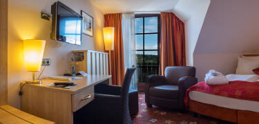 You will stay in newly renovated rooms, decorated in a typical Harz style.