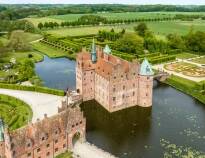 Take a drive around Funen and discover the beautiful castles and manor houses such as Egeskov Castle.