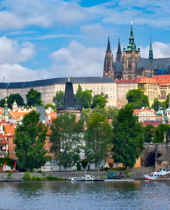 Take a walk across the Charles Bridge, visit Kafka's home and stop by the castle and the beautiful cathedral.