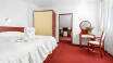 Get a good night's sleep at the hotel, after an eventful day in Prague