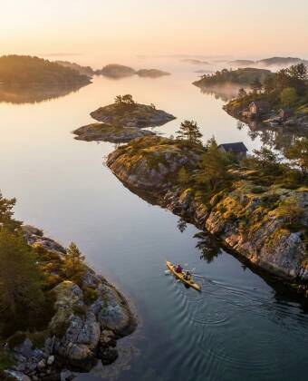 Opplev direkte tilgang til kajakk, båtliv og uforglemmelige naturopplevelser ved vakre Oslofjorden.