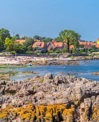 The hotel is 400 metres from Næs Beach, with its soft white sand and scenic surroundings.
Photographer: Semko Balcerski