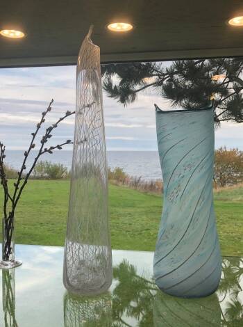 Erleben Sie Bornholms Glaskunst im Baltic Sea Glass in Melsted.