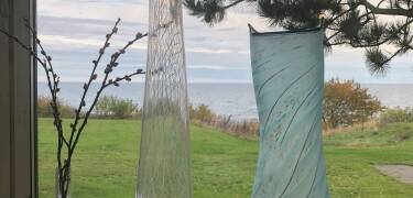 Experience Bornholm glass art at Baltic Sea Glass at Melsted.