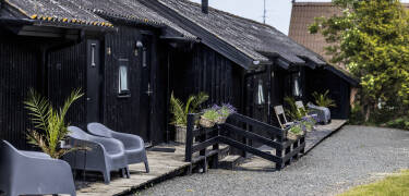 Nyt et av hotellets hyggelige rom – alle ligger i første etasje og tilbyr ro, komfort og følelsen av en ekte øyferie.