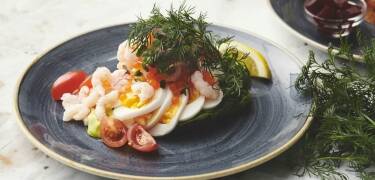 Som en del af opholdet kan du nyde en klassisk 3-retters menu.
