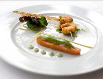 Se fram emot en god middag på Restaurang Møllehuset med sin säsongsbaserade meny.