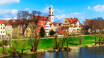 Regensburg er på UNESCOs liste over verdens kulturarv. Nyd en dejlig dag med slentreture rundt i byens smukke gamle bydel.