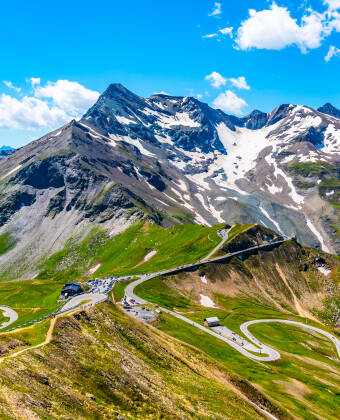 Großglockner Hochalpenstraße er den højeste asfalterede bjergpasvej i Østrig.