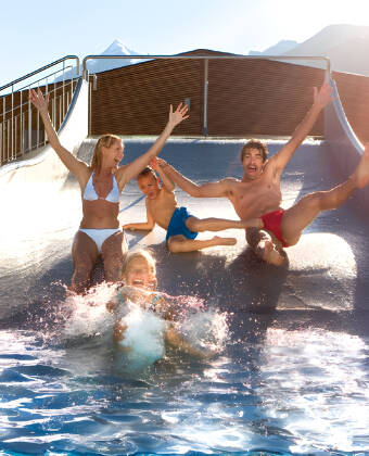 Das Tauern Spa Zell am See in Kaprun ist eines der modernsten Wellnesscenter in den Alpen.