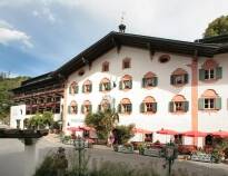 You stay in a traditional hotel with the right atmosphere of Austria!