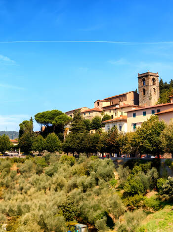This hotel is in the heart of Montecatini Terme, which is known for its thermal springs and modern spa facilities.