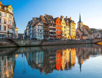 Machen Sie einen Ausflug nach Straßburg, ca. 90 km. vom Hotel entfernt. Hier finden Sie viele fantastische Restaurants.