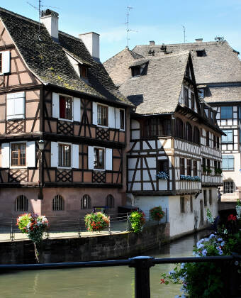 Alsace is characterised by small idyllic villages with half-timbered houses, vineyards, castles and medieval villages.