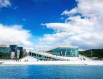 Operahusets arkitektur är inspirerad av idén om att den norska naturen är tillgänglig för alla