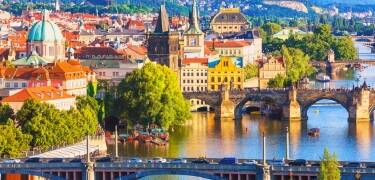 Discover Prague's romantic neighbourhoods, lively streets and many sights just 15 minutes from the hotel.