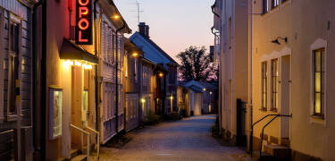Dra på utflukt til byen Eksjö i det Smålandske Højland som byr på hyggelige gater, museer og gamle gårder.