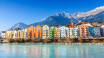 Tag på spændende udflugter og besøg f.eks. den smukke by Innsbruck også kendt som ”alpernes hovedstad”.