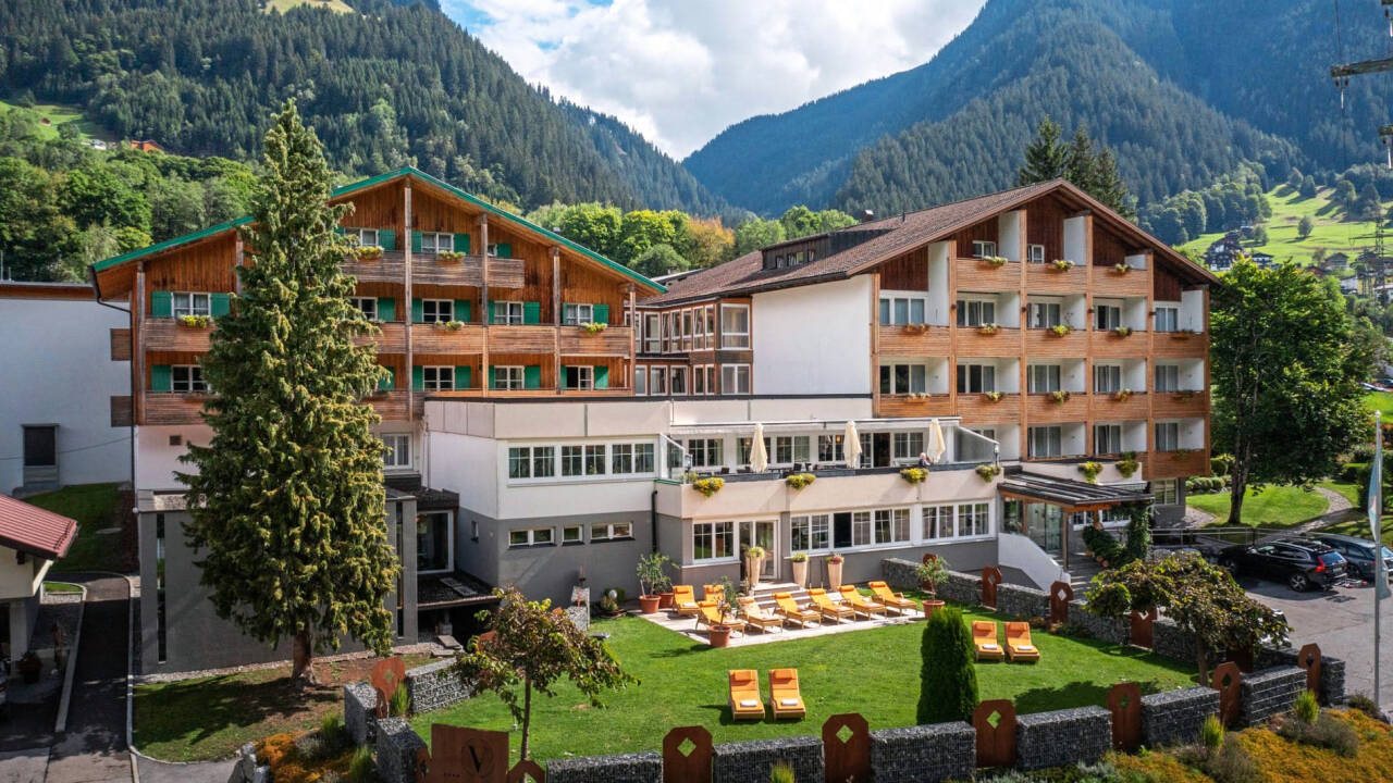 First Mountain Hotel enjoys a scenic location in Gaschurn, with easy access to hiking trails and mountain lifts.