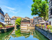 A tour of the canals of Strasbourg is an exciting experience.