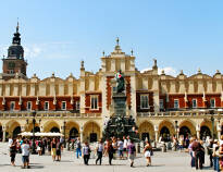 Krakow offers many sights. Experience the beautiful architecture, culture and nature.