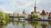 Visit the Hanseatic city of Lübeck, with its Old Town, a UNESCO World Heritage Site